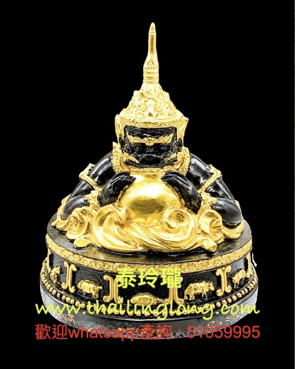 AH28 屈史林勇-- 龍婆KEY 2548 黑金拉胡 [供奉型]