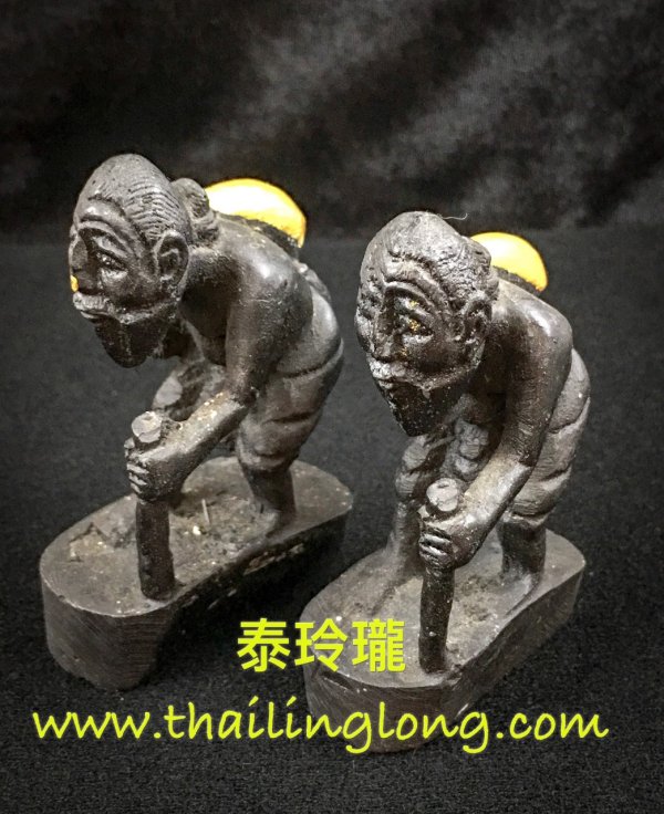 SOLD=33 屈清更-- 古巴實尼 2551 儲蓄老人 (黑木迷你版) [供奉型] [已售]