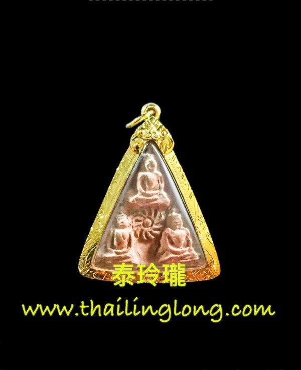 Sold_0086 屈印醒-- 龙婆川 2500 一期 三大佛祖 (庙土版) [已售]