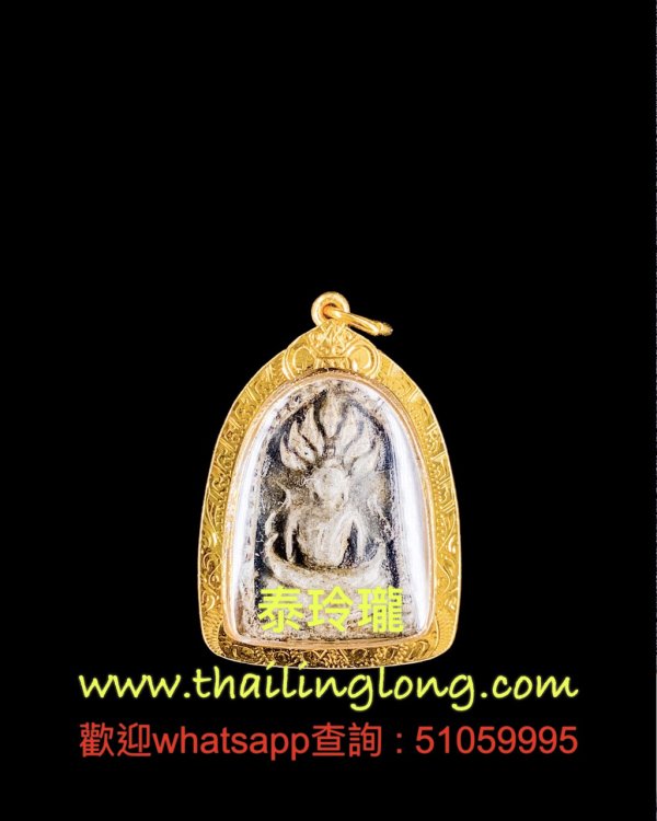 Sold_0140 屈泰达勒-- 大法会 2362 七龙佛 (塔底牌/贝叶经灰版) [已售]