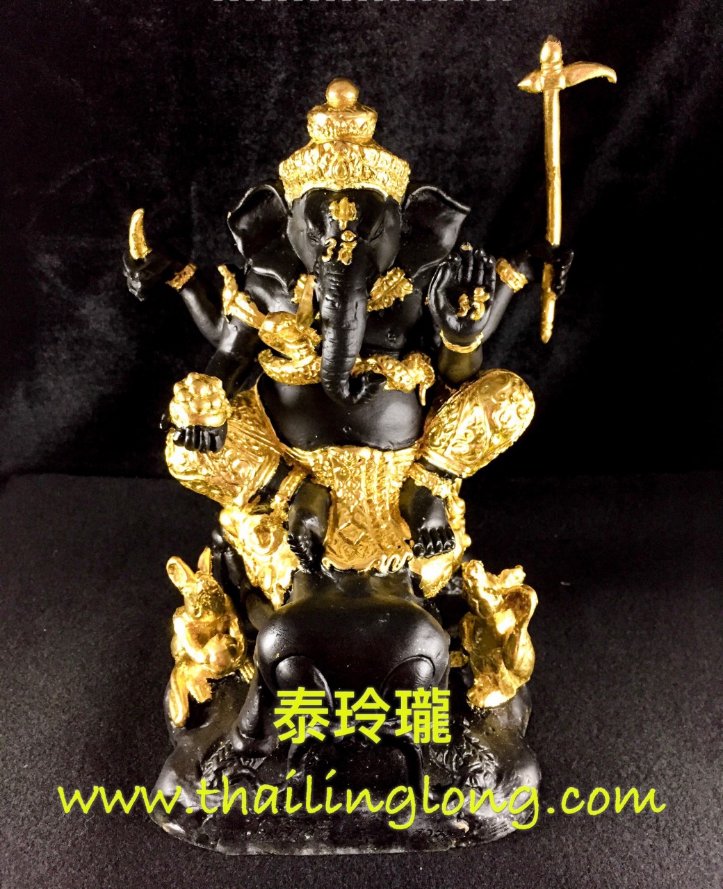 SOLD=07 屈鋪锡铁-- 龙婆绝 2556 黑金象神骑蜜蜂---[供奉型] [已售]