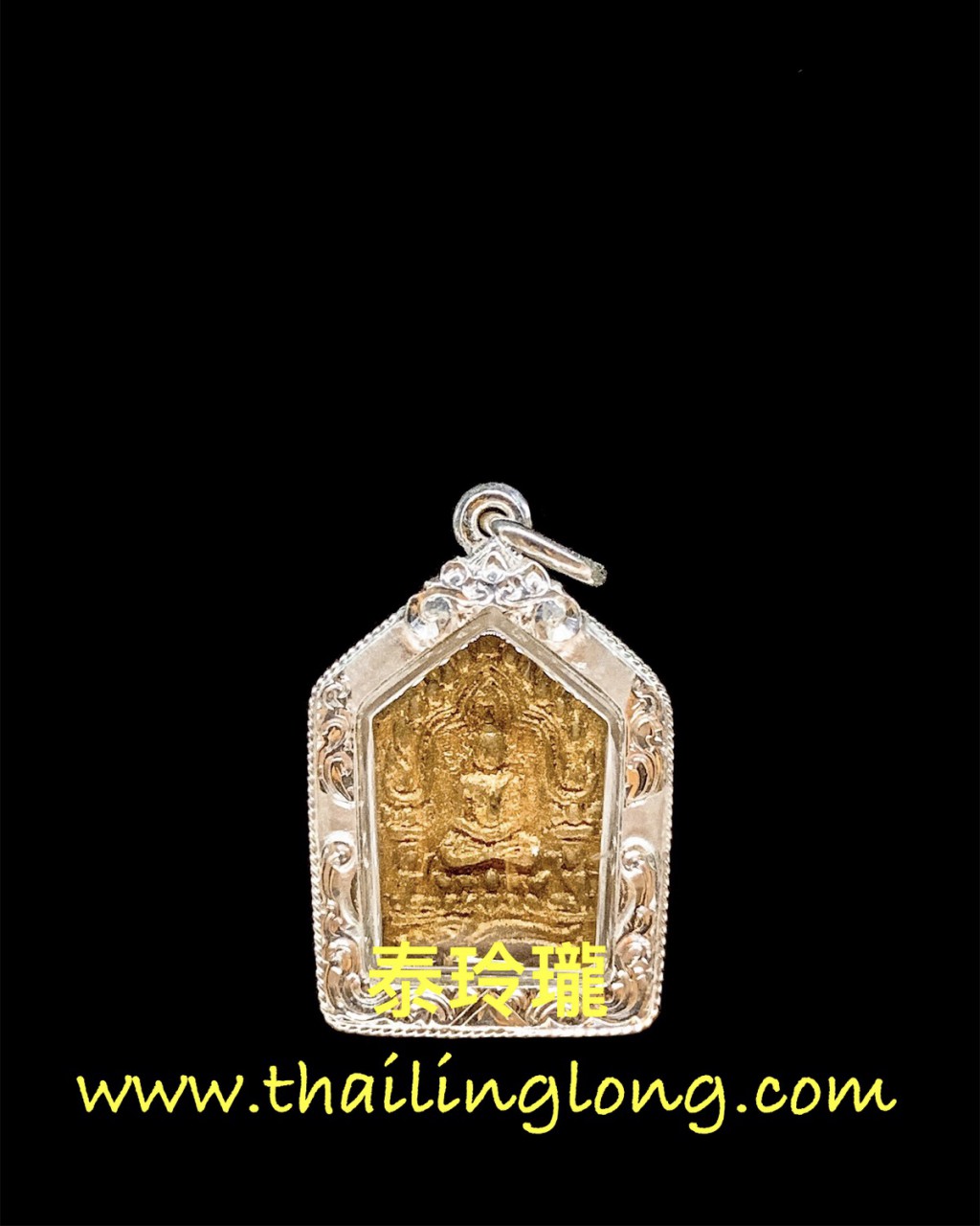 Sold~0047 屈啦霞曳-- 龙婆冼 2549 坤平派古曼 (小模金漆版) 限量8690 [已售]