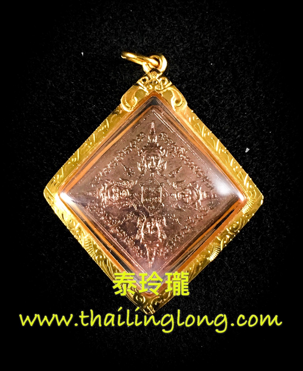 Sold_0012 屈剎既-- 龍婆史 2523 四面神 (靠欖突) 紅銅版本 [已售]