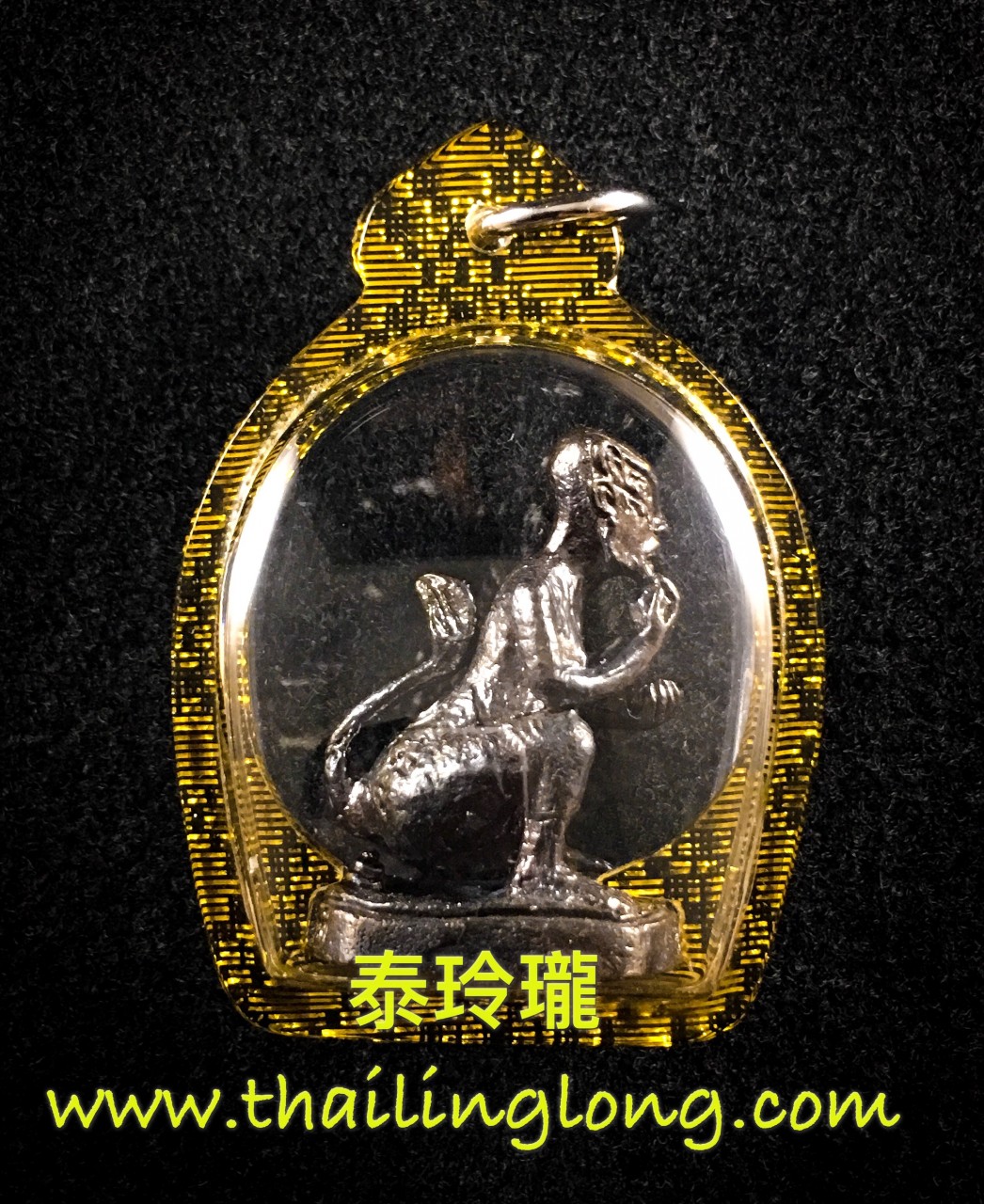X08 屈醒嬌鋪鐵也-- 古巴亞里亞察 2552 五眼四耳 小立尊 (金屬黑漆版)
