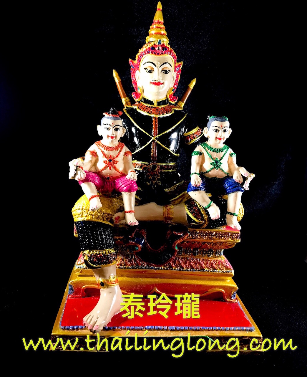 SOLD=06 屈史林勇-- 龙婆KEY 2556 坤平将军抱古曼 [供奉型] [已售]