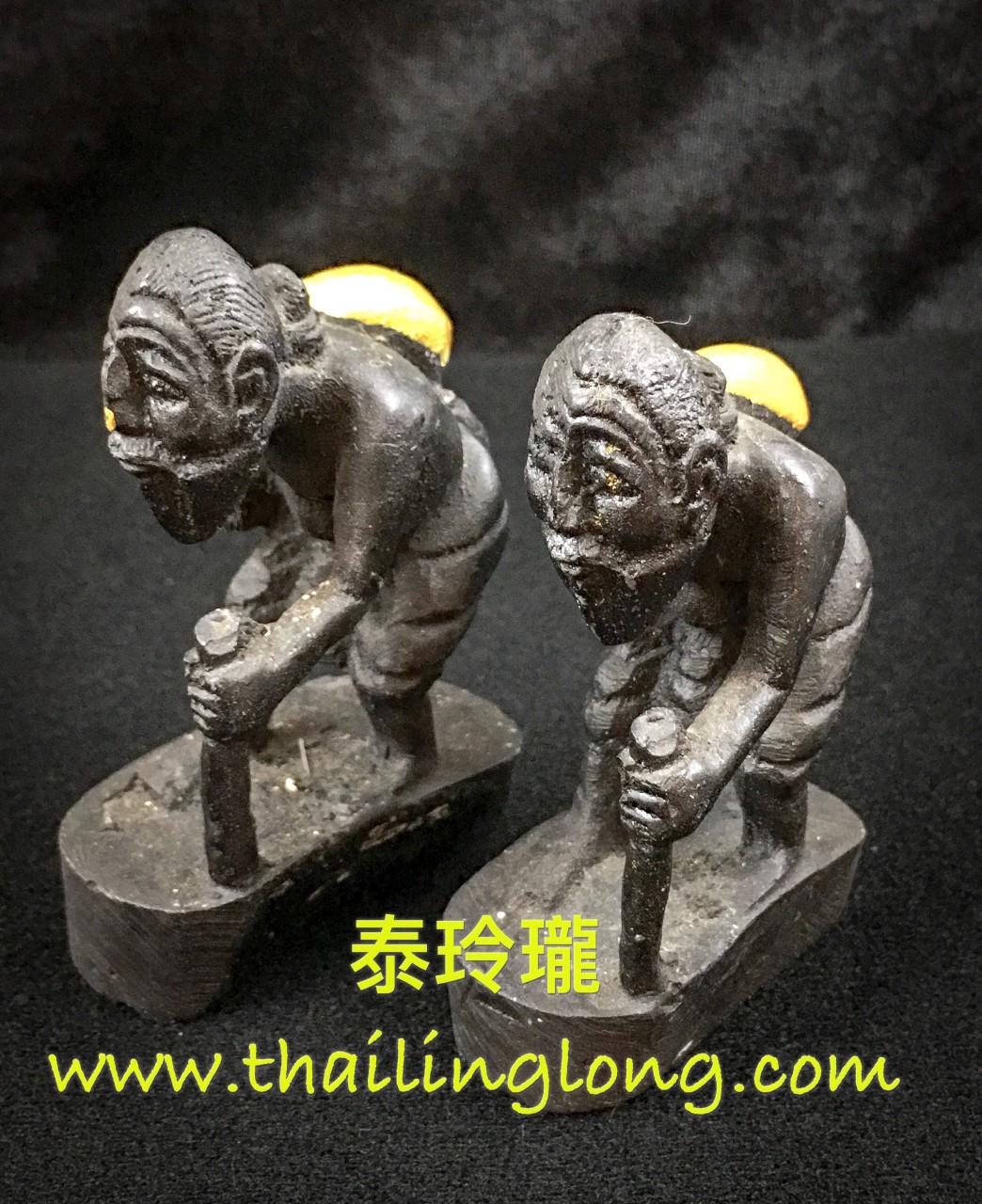 SOLD=33 屈清更-- 古巴实尼 2551 储蓄老人 (黑木迷你版) [供奉型] [已售]
