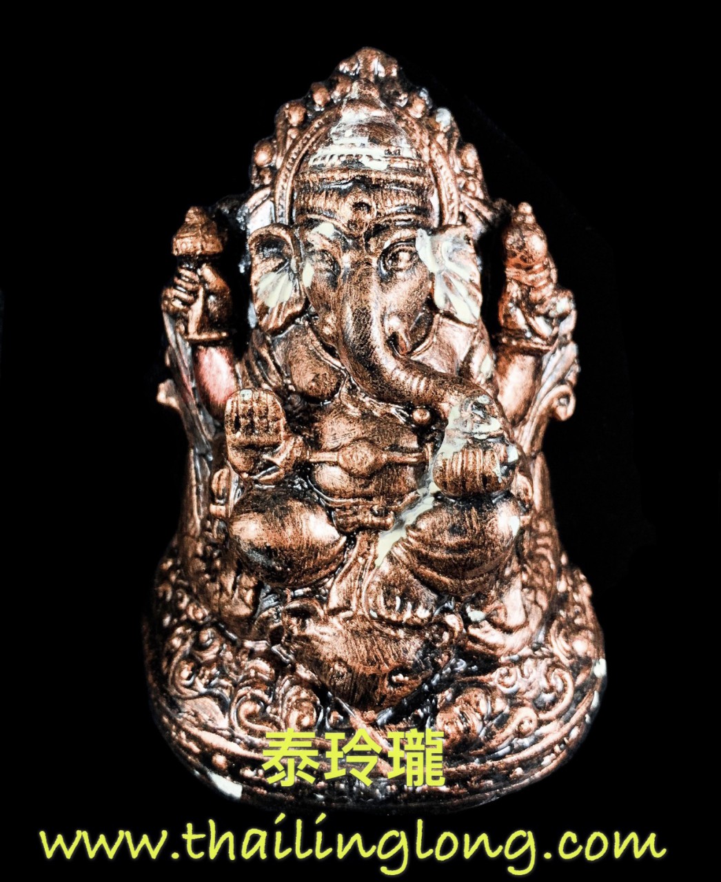 AH45 屈借地海-- 龙婆烫更 2561 象神 混合泥制 [供奉型]