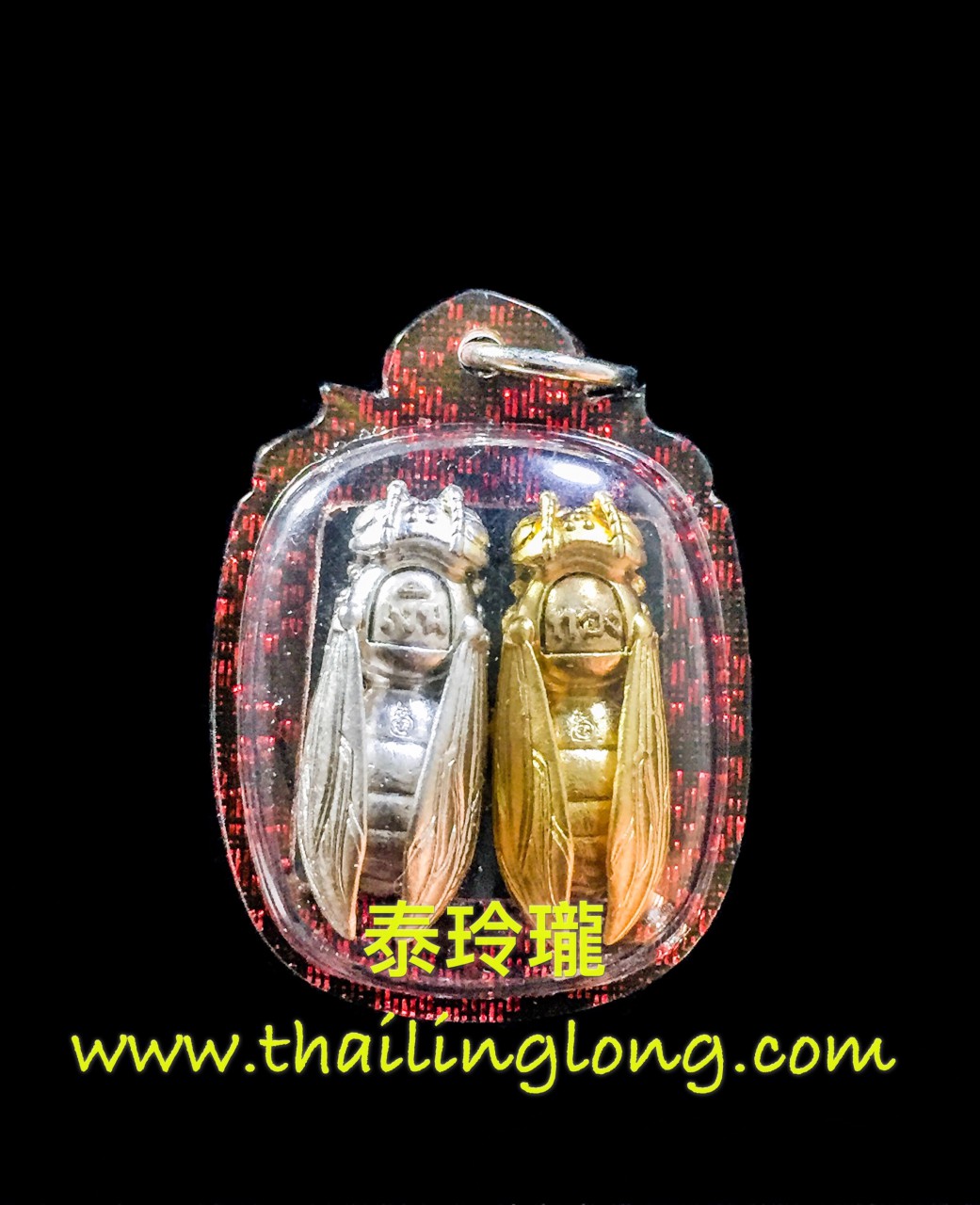 AL26 屈烏布術班柳-- 古巴豆 2560 招財金銀蜜蜂 (鍍金/鍍銀版)---[招財類]