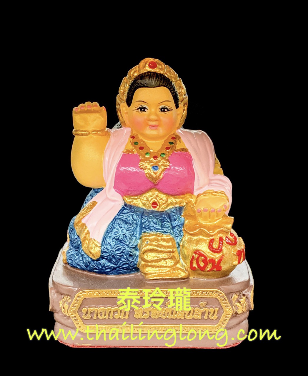 Sold=49 屈醒嬌鋪鐵也-- 古巴亞里亞察 2559 招財女神 (細模上色版) [供奉型] [已售]