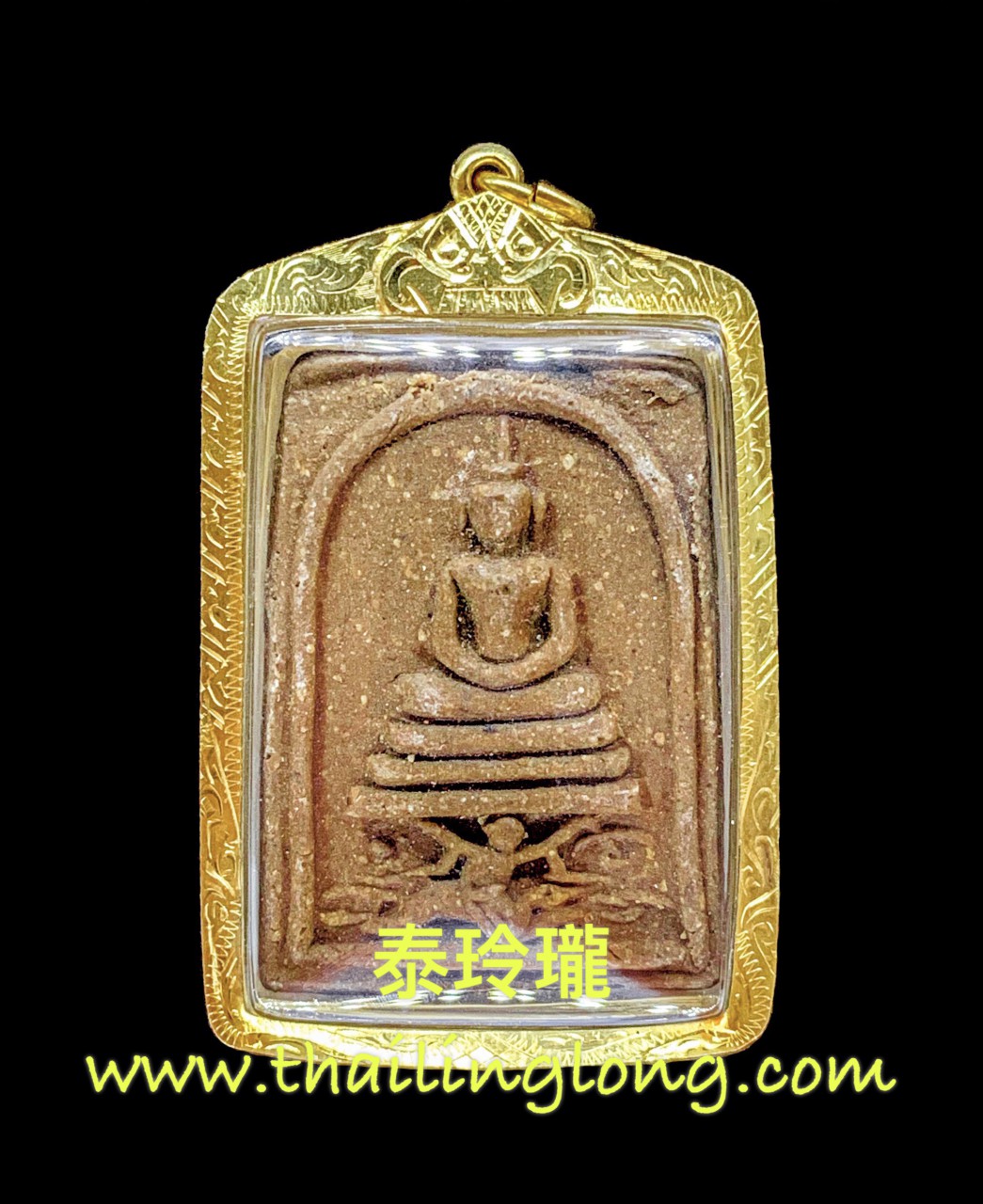 Sold_0090 屈辦鵬-- 龍婆晴 2485 佛祖三層法座騎猴神 (浸花油版)大模[已售]