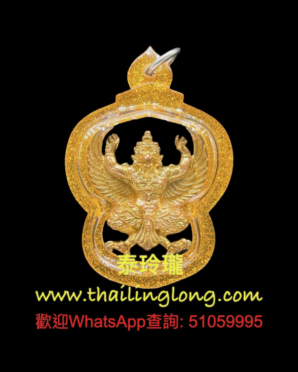 Y19 屈市实橫-- 古巴仲 2567 鹰神 小立尊 (黃铜版) 限量2000枚
