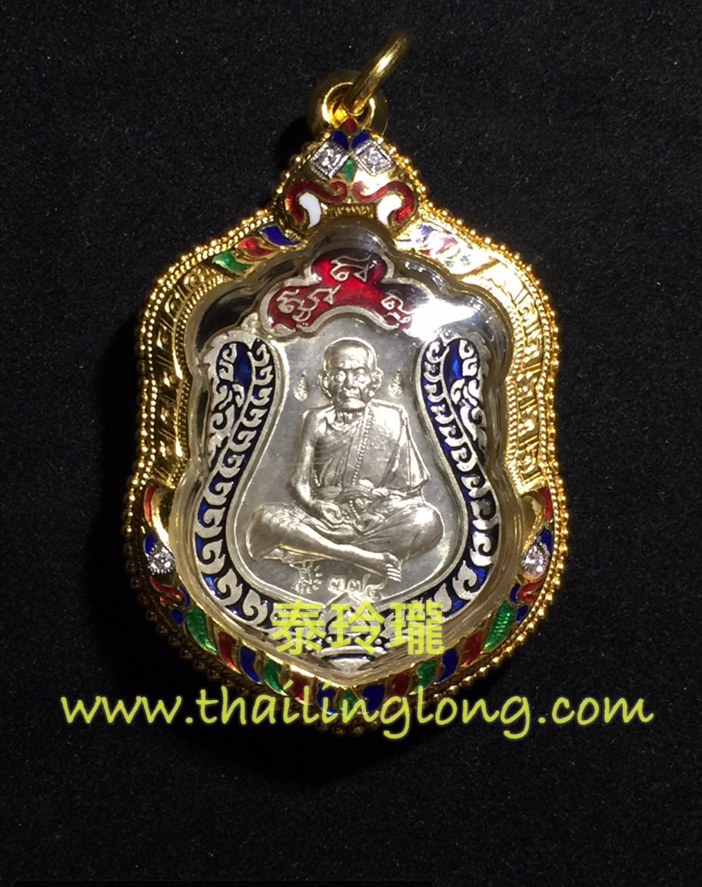 Sold_0007 屈湿霖曳-- 龙婆满 2543 纯银龙也自身 (送写马) [已售]