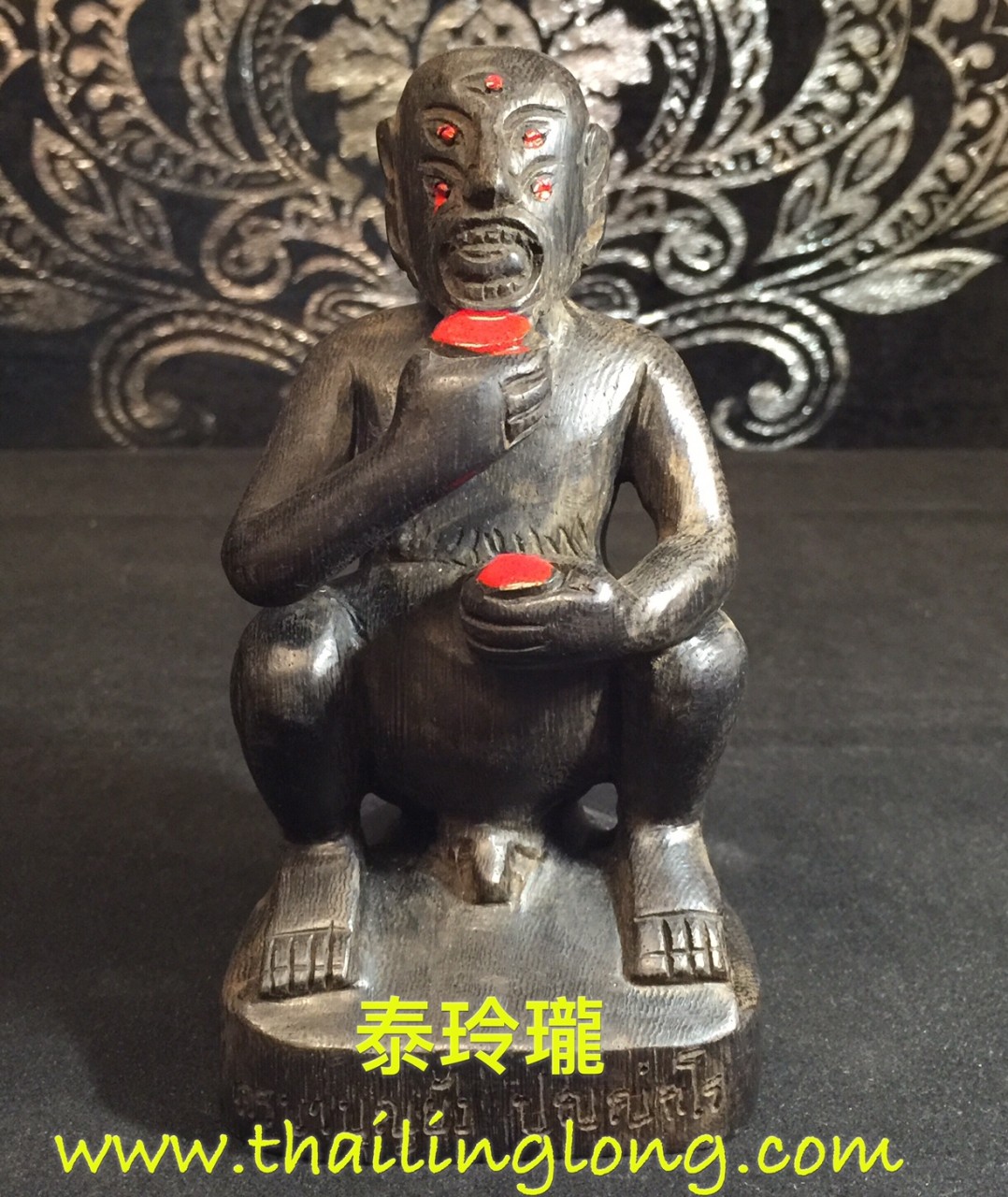 SOLD=05 屈威攬煥-- 古巴玩印 2558 五眼四耳 (黑壇木制) [供奉型] [已售]