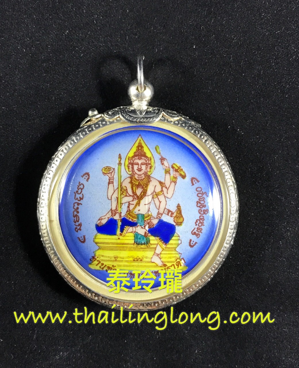 K42 屈當-- 大法會開光 2558 四面神 (locket) (圓型模)