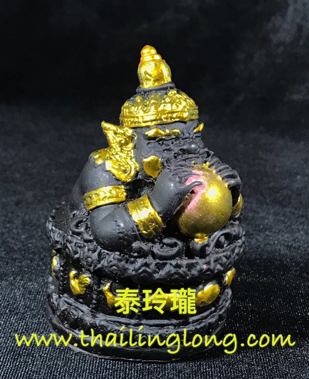 SOLD=23 屈實橫亞龍-- 龍婆碧 2559 黑金拉胡天神 [供奉型] [已售]