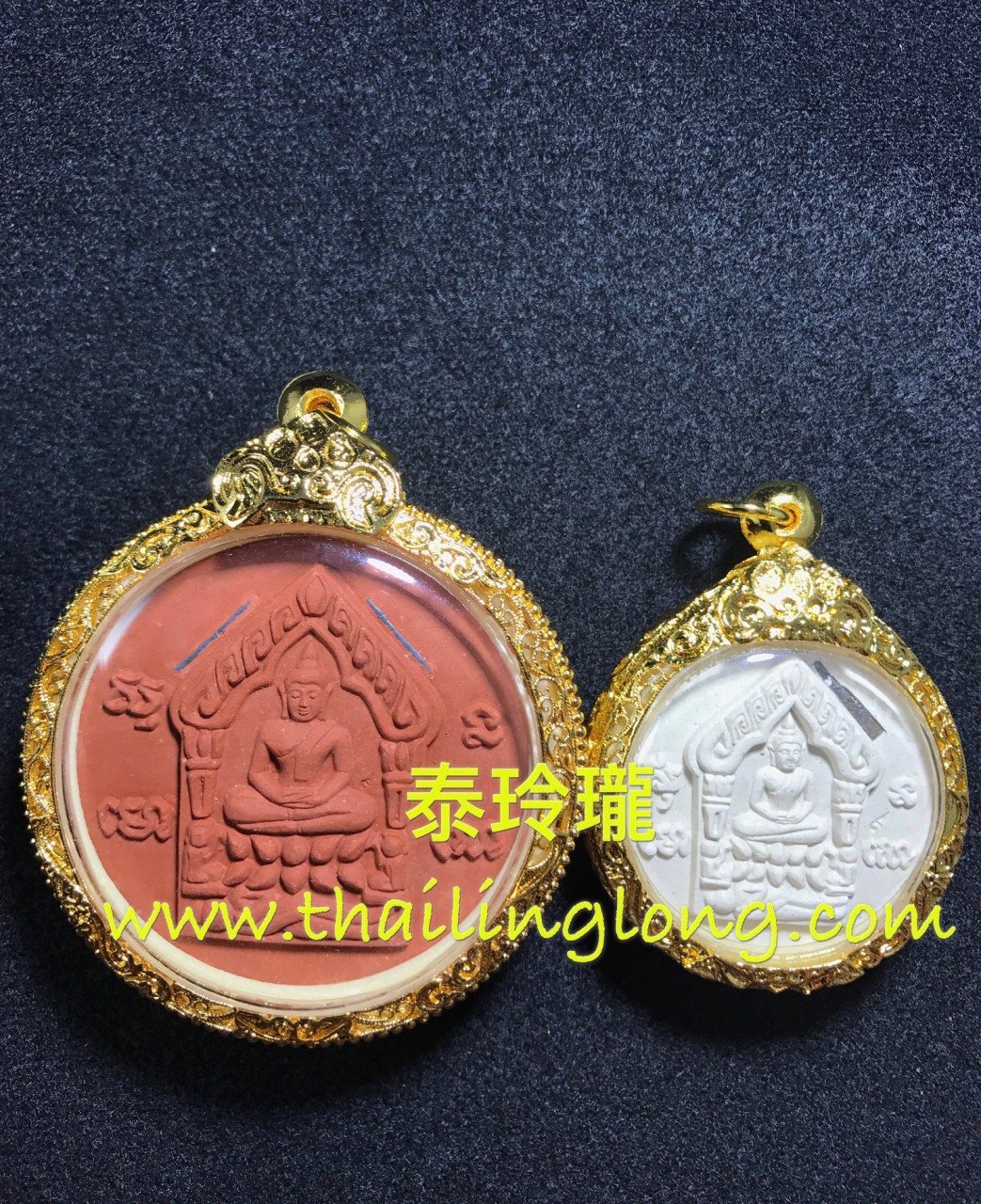 J64 屈啦霞曳-- 龙婆冼 2560 坤平 (经粉银符管) 后五芒星印